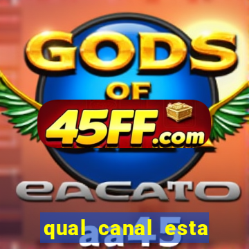 qual canal esta passando o jogo do palmeiras